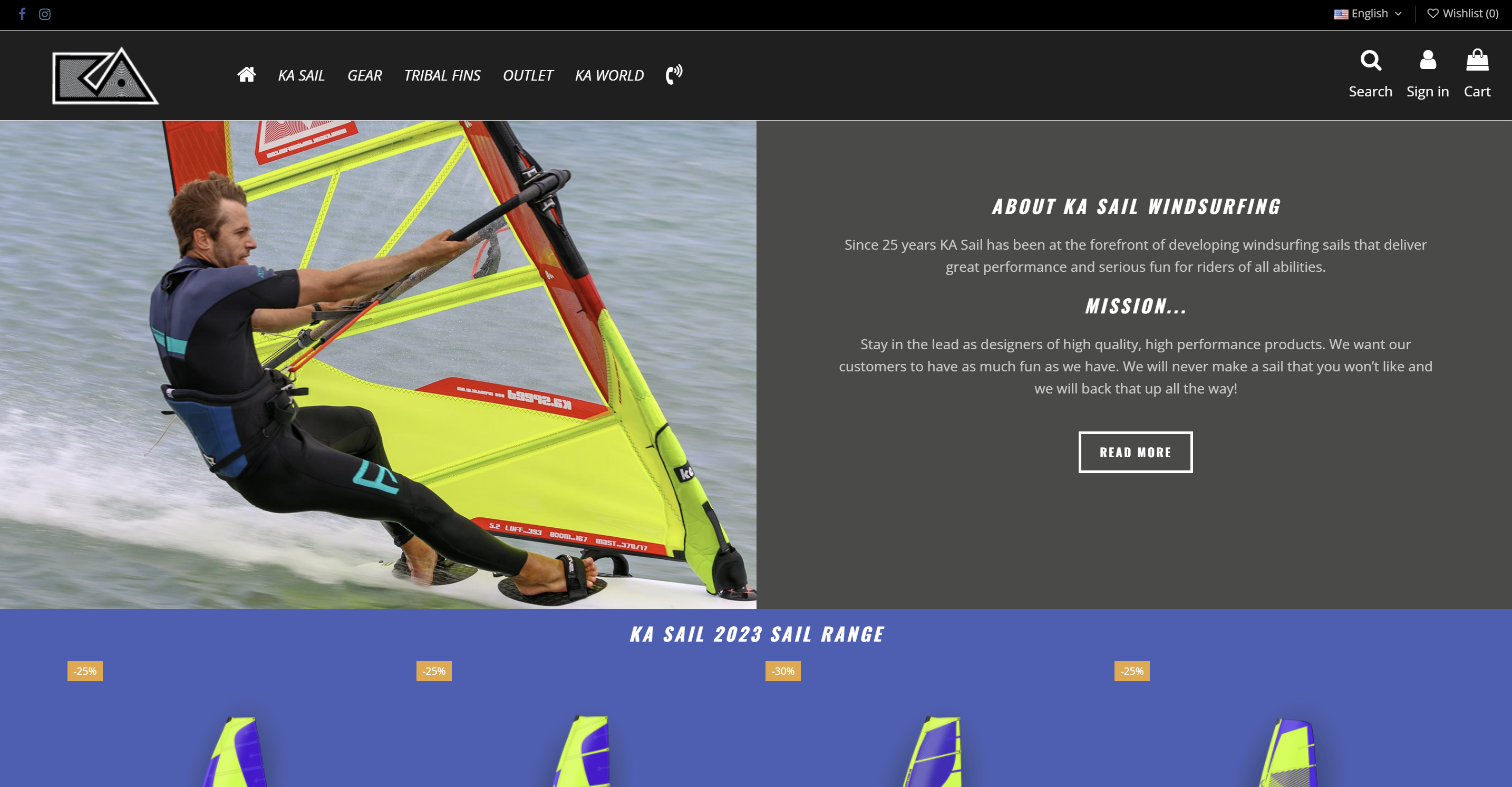 KA Sail Windsurfing vs TRIBAL Windsurfing